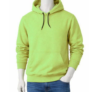 Sudadera con Capucha de Algodón y Forro Polar, con Cordón Ajustable y Puños Acanalados, Diseño en Contraste de Color, Corte Regular, Manga Larga - Product Image 1