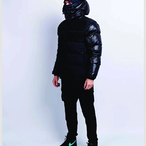 Chaqueta Acolchada de Diseño para Hombre, Chaqueta de Invierno con Relleno de Plumón, Fabricación Europea OEM, Abrigos Personalizados para Hombre, Chaquetas de Burbuja Brillantes de Algodón - Product Image 6