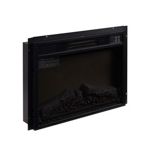 Caminetto Elettrico da Incasso 23 Pollici 1400W 120V con Display LCD e Telecomando, in Vetro, per Auto, Casa, Hotel, Autoportante - Product Image 5
