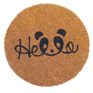 Tapis de porte épais antidérapants en microfibre marron pour extérieur, style puzzle, tuftés, unis et vierges, en gros, fournisseur entrepôt USA Canada - Product Image 3