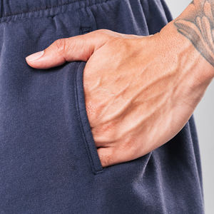 Pantalones Cortos de Verano para Hombre, Estilo Vintage, Lavado Ácido, Efecto Desgastado, Algodón, Borde Deshilachado, Estampado Puff, Bordado Deportivo - Product Image 6