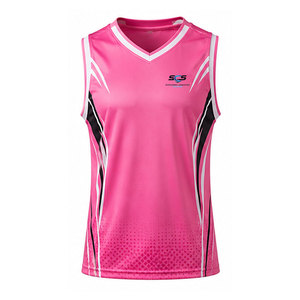 Maillot de volley sans manches personnalisé pour équipe sportive, en tissu léger, coupe confortable et design respirant - Product Image 1