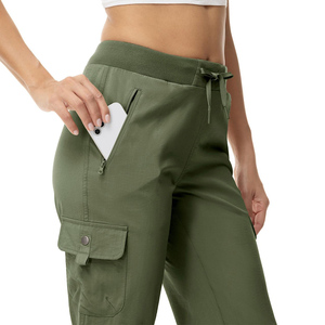 Pantalon Capri Décontracté pour Femme, Léger et Respirant, de Haute Qualité, Idéal pour l'Extérieur, avec Logo Personnalisé - Product Image 4