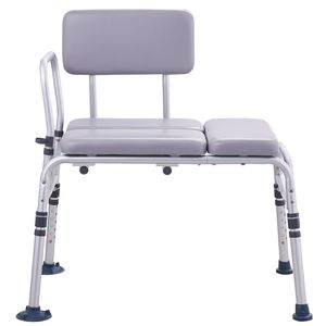 Banco de Ducha Portátil Ligero para Personas Mayores y Adultos con Discapacidad - Banco de Transferencia para Bañera con Asiento Acolchado, Soporta 500 lb - Product Image 1