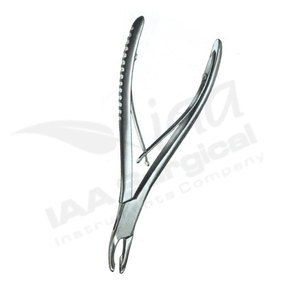 คีมตัดกระดูก IAA SURGICAL แบบใช้มือจับ  ด้ามจับลายกันลื่น สีเงิน  เครื่องมือทันตกรรมคลาส 1 - Product Image 2