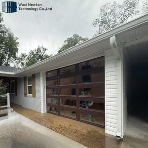 Vente directe d'usine haut de gamme <span class=keywords><strong>pas</strong></span> <span class=keywords><strong>cher</strong></span> isolé extérieur coupe-vent vertical <span class=keywords><strong>porte</strong></span> de <span class=keywords><strong>garage</strong></span> coulissante en verre avec moteur - Product Image 5