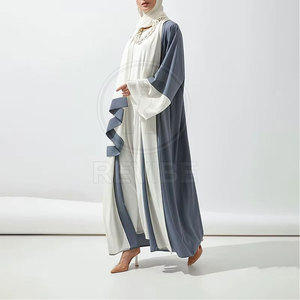 Kaftan Abaya élégant et modeste, léger, respirant, longueur au sol, tendance pour un usage quotidien et pour la prière - Product Image 3