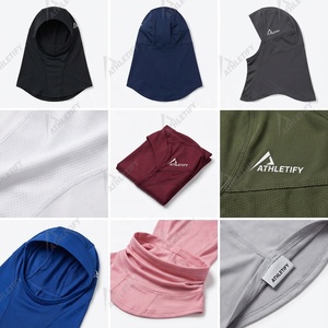 Muslim Women Gym Sports Hijab Breathable Moisture Wicking Eco-Friendly Sustainable Four-Way Stretch Running Everyday Hijab - Product Image 6