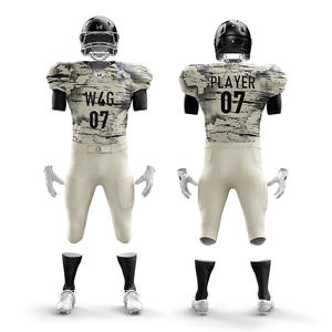 Conjuntos de Pantalones Cortos y Camisetas de Fútbol Americano Personalizados para Jóvenes Universitarios, 100% Poliéster, Transpirables, Antibacterianos, de Secado Rápido, Uniformes de Equipo - Product Image 4