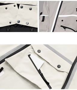 Chaqueta Impermeable Cortavientos Unisex para Exteriores, Chaqueta para Lluvia, Senderismo, Trekking, Camping, OEM, ODM - Product Image 5