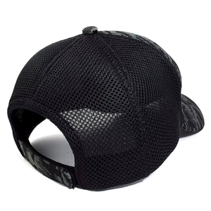 Gorra Snapback de 6 Paneles con Malla de Camuflaje Negra, Ajustable, Unisex, Informal, para Uso en Exteriores, Primavera/Verano - Product Image 5