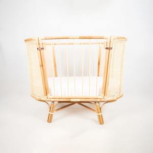 Haute qualité bébé pare-chocs protection rotin naturel co dormeur infantile nouveau-nés lit co-couchage berceau - Product Image 4