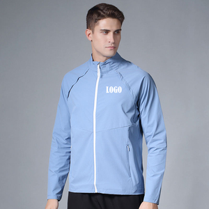 <b>Men</b> Track Training <b>Jacket</b> Full Zip <b>Lightweight</b> Sports Outerwear Ribbed Cuffs Stand Collar Athletic Warm Up <b>Jacket</b> Running - Product Image 4