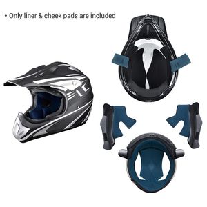 Accessori per Casco Moto: Imbottiture Comode per le Guance per un'Esperienza di Guida Ottimale - Product Image 2