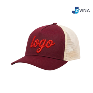 Casquette de baseball personnalisée avec logo, dos en maille, verte, style snapback, pour la promotion extérieure - Product Image 2