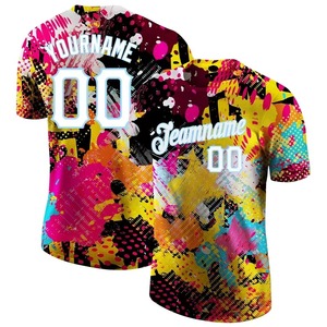 Camiseta de Cuello Redondo para Hombre, Estilo Urbano, Sublimación, Diseña Tu Propio Logotipo, Diseño Personalizado, Camisetas de Hombre 100% Sublimadas - Product Image 3