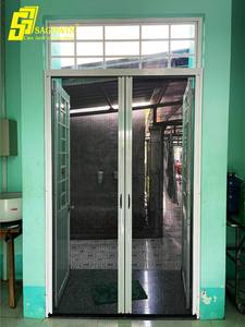 Puerta Mosquitera Plegable de Aluminio Resistente con Malla Antiinsectos de 20 Hilos - Product Image 3