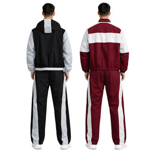 Veste personnalisée de haute qualité pour hommes, coupe-vent en nylon imperméable, streetwear tendance, vêtements d'extérieur avec logo personnalisé, vente en gros, faible MOQ - Product Image 2