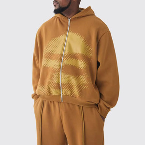 Nouvel ensemble de survêtement 2026 : sweat à capuche et pantalon de jogging en molleton doux, tenue décontractée et sportive - Product Image 3