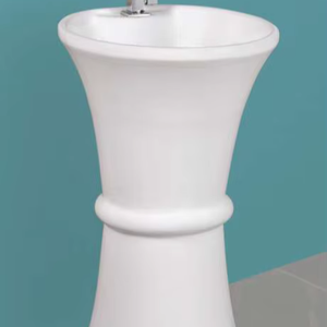 Lavabo de una pieza de fácil lavado manual, serie CARBO, tamaño 455x455x785mm - Product Image 1
