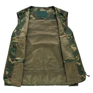 Gilet de Chasse Premium pour Hommes 2026 Nouvelle Arrivée Meilleur Prix Respirant Hiver Multi-Poches Imprimé Camouflage Imperméable - Product Image 3