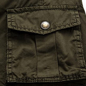 Pantalones Cortos de Hombre, Últimos Modelos, Elegantes, Casuales, Cintura Elástica, Estilo Cargo, Múltiples Bolsillos, Precio Bajo, OEM - Product Image 6