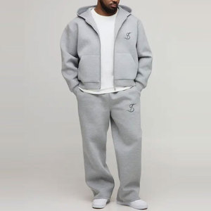 ชุดวอร์มซิปแบบแบ็กกี้ขายดีออนไลน์สำหรับผู้ชาย ออกแบบเองได้ ผลิตจากโรงงาน - Product Image 2