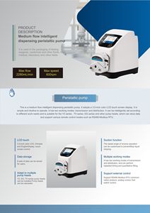 ปั๊มเพอริสตัลติก Parisa High Precision Industrial PP1000 แบบ OEM พร้อมซีลสแตนเลส รับประกัน 1 ปี ระบบอัตโนมัติเต็มรูปแบบ ใช้ไฟฟ้า - Product Image 2