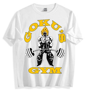 เสื้อยิมผู้ชาย GO HARD GO HOME ปรับแต่งได้ คุณภาพสูง ผ้าฝ้าย 95% สแปนเด็กซ์ 5% พิมพ์ลายเรียบ สีและขนาดตามสั่ง ชุดกีฬา - Product Image 5