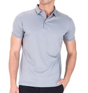 Polo pour homme 100% polyester, maille respirante, polo de sport, léger, séchage rapide, équipement athlétique - Product Image 1