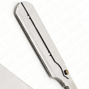 Navaja de Afeitar Plegable al por Mayor con Hoja de Acero Inoxidable y Mango de Madera, Herramienta Manual de Barbería para Hombres OEM - Product Image 4
