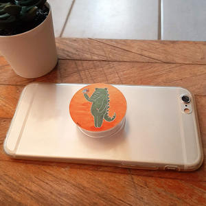 Support de téléphone flexible en acier au carbone en forme d'animal mignon avec poignées amusantes pour - Product Image 6