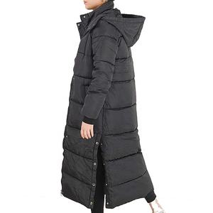 Veste longue matelassée pour femme de qualité supérieure, sur mesure, style streetwear pour l'hiver, best-seller, manteau matelassé extérieur - Product Image 4