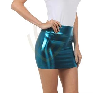 กระโปรงหนังแนวสตรีทสีทึบกระโปรงหนังเซ็กซี่ระบายอากาศได้ดี - Product Image 3