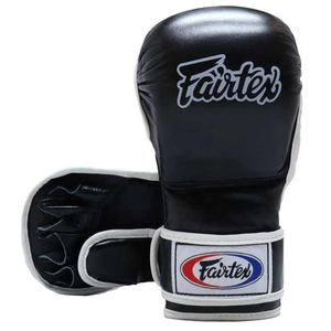 Gants de boxe MMA personnalisés de haute qualité à prix de gros RTS, couleur noire, Fair Tex Grappling, confortables, imprimés, AI-MG-07 - Product Image 2