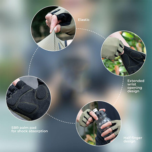 Gants de cyclisme VTT pour la course et le trail, gants de sport personnalisés pour le cyclisme et la conduite à vélo, gants de vélo antidérapants - Product Image 3