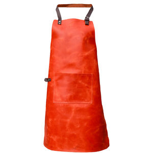 Delantal de Trabajo de Cuero de Vaca Entero para Soldadura, Resistente al Calor y las Llamas, Protector para Herrería y Protección Corporal en Bomberos - Product Image 6