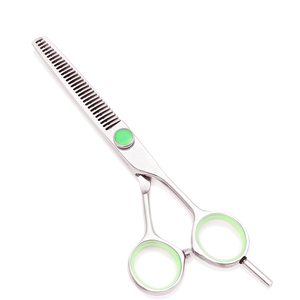 Ciseaux de coiffure professionnels en acier inoxydable, ciseaux de beauté personnalisés pour salon, lame tranchante, ciseaux à effiler - Product Image 4