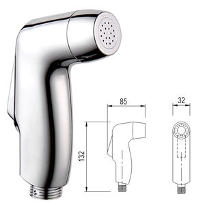 Pulverizador de bidé de plástico ABS OEM/ODM, accesorios de inodoros portátiles personalizables para cocina, apartamento, KSN, Vietnam, Baño - Product Image 1