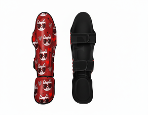 Protège-tibias de Muay Thai personnalisés pour le sport en plein air, nouvelle conception, protections de pieds pour le kick-boxing, protège-tibias d'entraînement MMA et karaté - Product Image 3