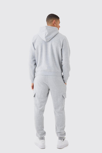 Custom Hoodie and <b>Sweatpants</b> <b>Set</b> Men Unisex Winter Hoodie and Jogger <b>Set</b> Wholesale Custom logo Oversize Tracksuit <b>Set</b> - Product Image 3