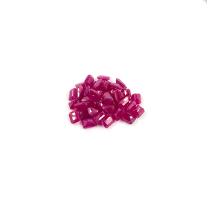 Rubis naturels de Bangkok, octogones calibrés 6x8mm, pierres précieuses de rubis naturelles facettées pour la fabrication de bijoux, prêtes à l'emploi - Product Image 2