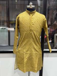 Venta al por Mayor de Kurta con Lentejuelas y Bordado Digital, Colección Festiva de Diseñador, Disponible al Mejor Precio - Product Image 5