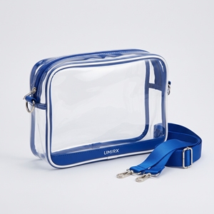 Bolso Transparente con Estampado para el Día del Partido, Aprobado para Estadios, Colores del Equipo, Bolso Bandolera, Espíritu Escolar, PVC, Logotipo Personalizado, OEM - Product Image 2