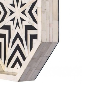 Elegant Serving, Display, and Decorative Applications High End Artisan Bone Inlay Tray for Premium Interior Decoration and <b>Home</b> - Product Image 2