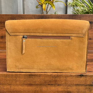 Luxury Personalized Hand Tooled Boot Stitch Genuine Suede Leather Women Handbags Fashion Trending Ready to Stock Crossbody Bag - Product Image 5