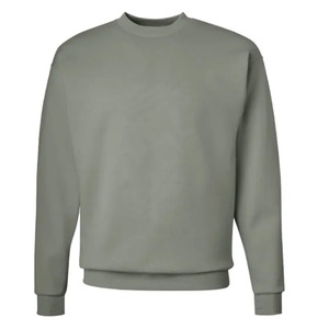 Men Sweatshirt Hoodie Breathable Fleece Fabric Polyester/Cotton 400g Long Sleeve <b>Design</b> O-Neck Oversized Custom Logo Printing - Product Image 2