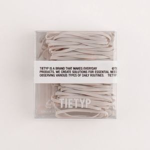 Coleteros TIETYP, Bandas Elásticas de Goma de Color Sólido, Minimalistas y Modernas para Uso Diario, Paquete para Mujer, Empaquetado en Cartón, Hecho en Corea - Product Image 3