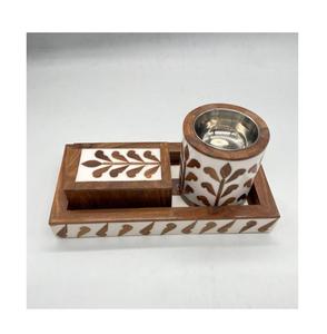 Quemador de incienso estilo europeo, regalo árabe aromático, el mejor quemador de incienso de madera con forma decorativa para el hogar, soporte de madera personalizado para quemador de bakhoor. - Product Image 5