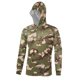 Chemise de pêche respirante et anti-humidité, vêtements de sport d'extérieur, fournisseur en gros, maillot de pêche à sublimation à manches longues - Product Image 3